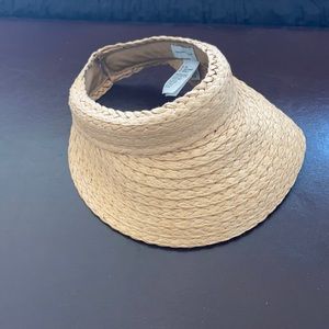Straw visor